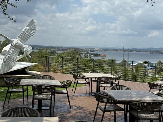 View of Lake LBJ from the Bay View patio