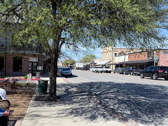 Main Street in Boerne, Texas