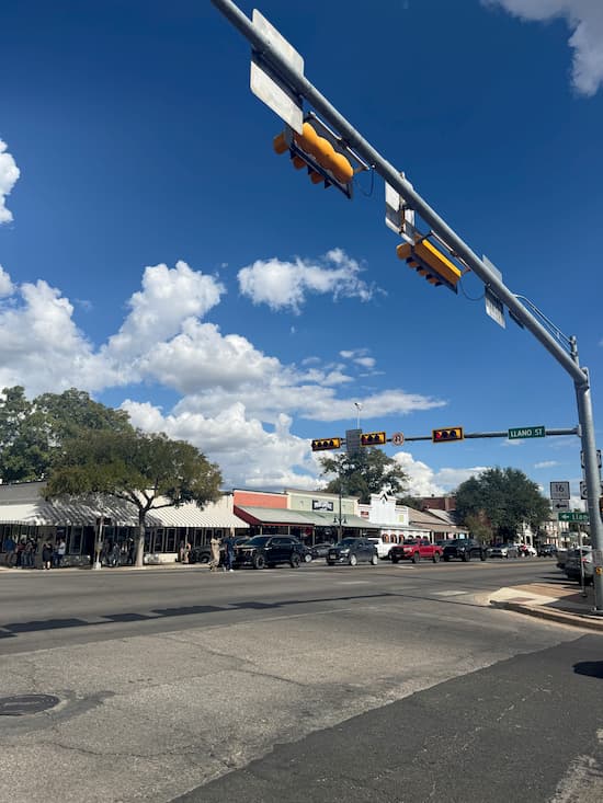 Main street in Fredericksburg