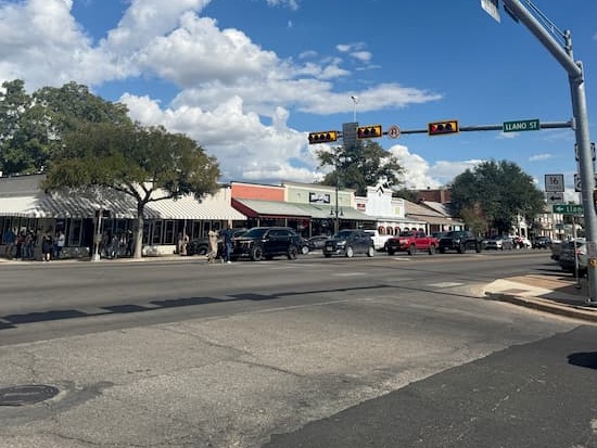 Main Street in Fredericksburg Texas