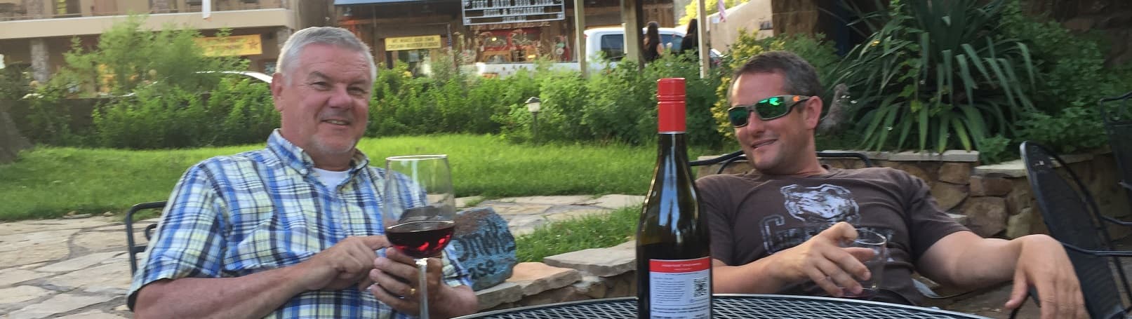 Jeff and Shane in Ft Davis