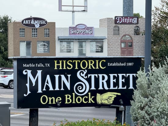 Main Street Marble Falls