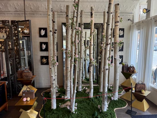 A taste of the decor inside the boutique above Vaudeville