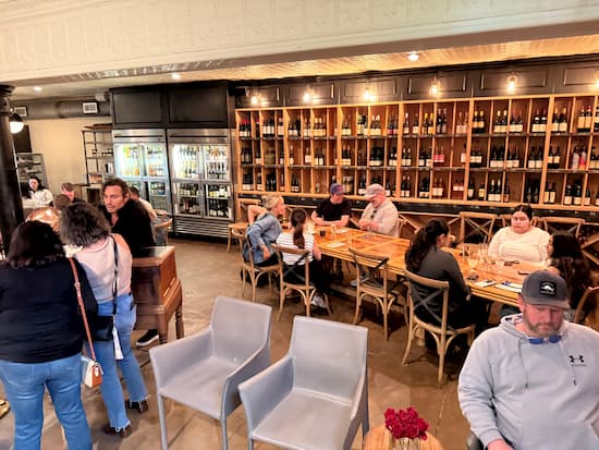 Vaudeville wine selection pairs well with their menu