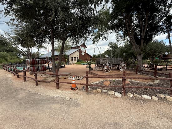 Wildseed Farms from their driveway.
