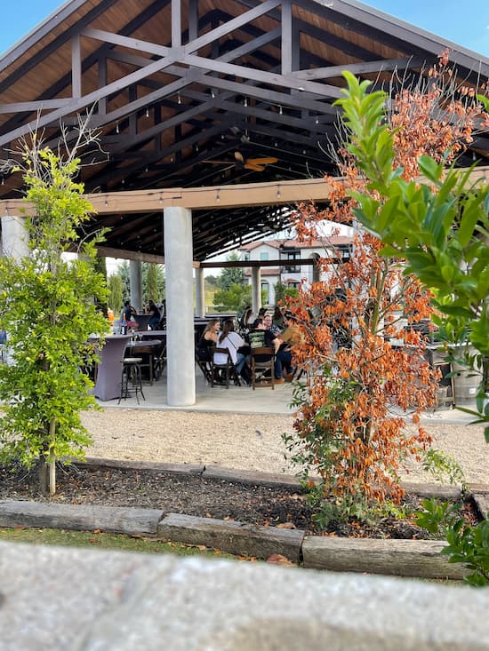 Baron's Creek Winery out back.