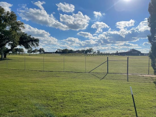Grape Creek Vineyards from the highway.