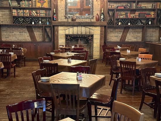 Gruene River Grill interior