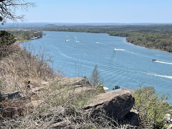 Colorado River south of Kingsland.