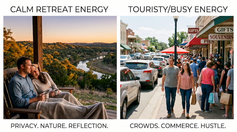 One clear anniversary choice:  Calm vs Busy