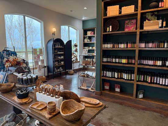 Texas Hill Country Olive Company oils and balsamic vinegars.