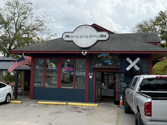 The Union Station Diner entrance
