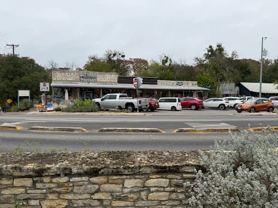 Downtown Wimberley, Texas.