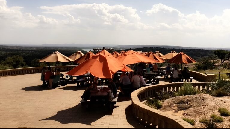 View from Tor Na Lochs Wineries.